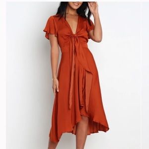 Montrose petal and pup dress